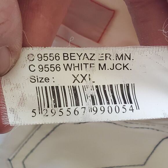 Colin's Sport Vintage Full Zip Windbreaker Mock Neck Mesh Side Stripes Retro - Picture 15 of 16